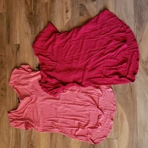 NEW 2 for 1 Dynamite t-shirt tee soft vneck selling as a pair